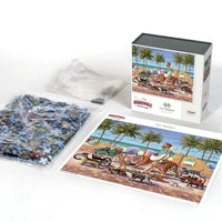 Cat Walker 1000 Piece Jigsaw Puzzle by Boardwalk Puzzle Company - BIG FRENCHIES