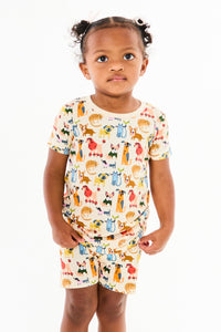Shorts Pajama Set - Cats + Dogs