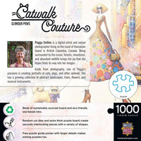 Catwalk Couture - Glamour Paws 1000 Piece Jigsaw Puzzle by Masterpieces Puzzles - BIG FRENCHIES