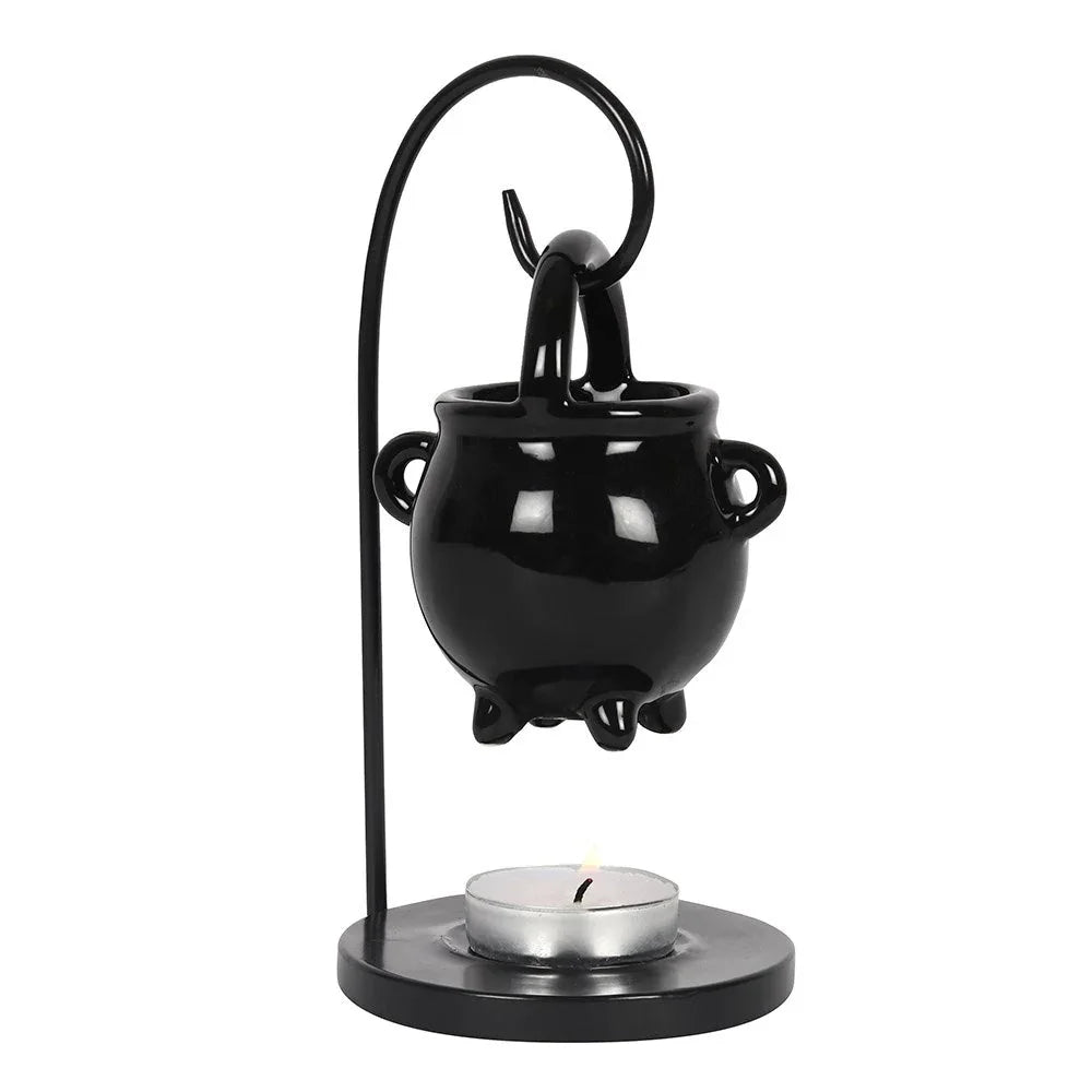 Hanging Cauldron Halloween Oil Burner - BIG FRENCHIES