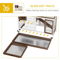 Wooden Rabbit Cage