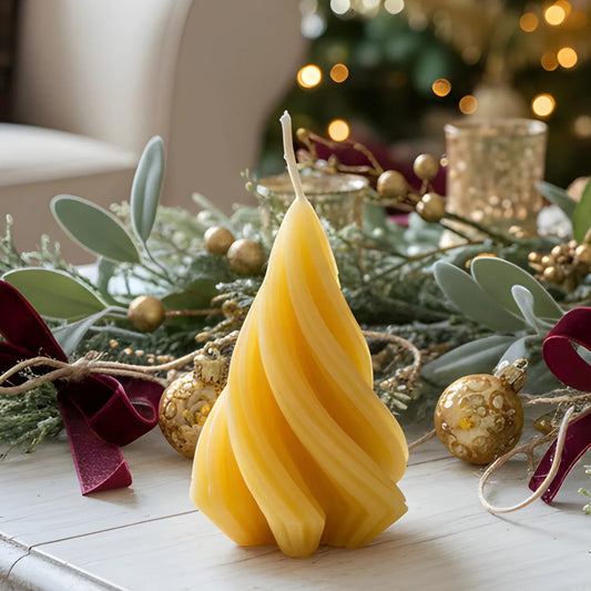 Modern Tree Beeswax Candle - BIG FRENCHIES