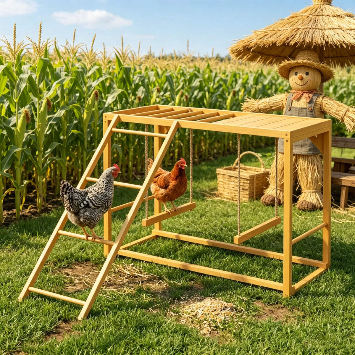 Chicken Activity Play/ Chicken Coop Toy