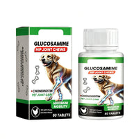 Dog Glucosamine Hip Joint Chews, Chondroitin Joint Support Supplements For All Breeds, Chicken Flavor Soft Chews To Reli