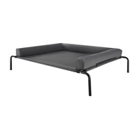Elevated Dog Bed For Large Dogs XL, Raised Dog Bed Cot With Washable Pillow, Indoor & Outdoor Cooling Dog Bed Hammock, H
