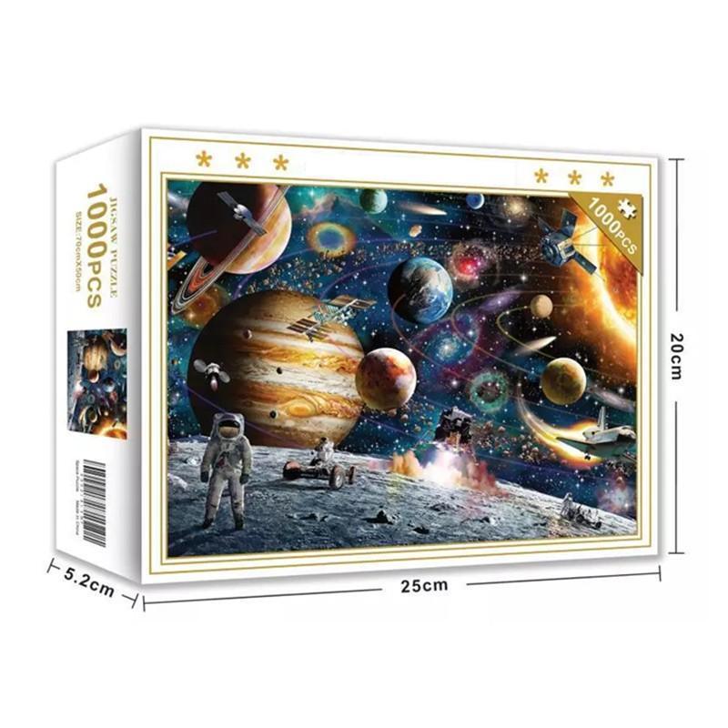 1000 Pieces Puzzles Educational Toys Scenery Space Stars Educational Puzzle Toy for Kids/Adults birthday Gift - BIG FRENCHIES