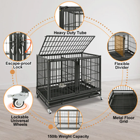 42" Stackable Dog Crate 43S+WHLP02