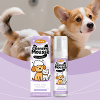 EELJOY No-Rinse Pet Face Cleansing Mousse, 100 ml