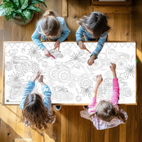 Monster Truck Coloring Tablecloth - BIG FRENCHIES