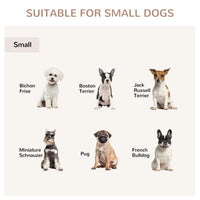 31" Dog Crate Furniture End Table with Three Doors for Small Dogs, White