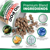 No Poo Chews for Dogs 170 Count Coprophagia Deterrent Probiotics