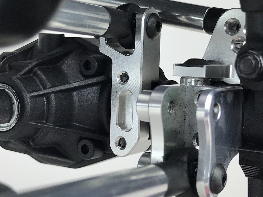 CEN Racing KAOS CNC Aluminum 3rd Link Mount (Silver Anodized) DL-Series