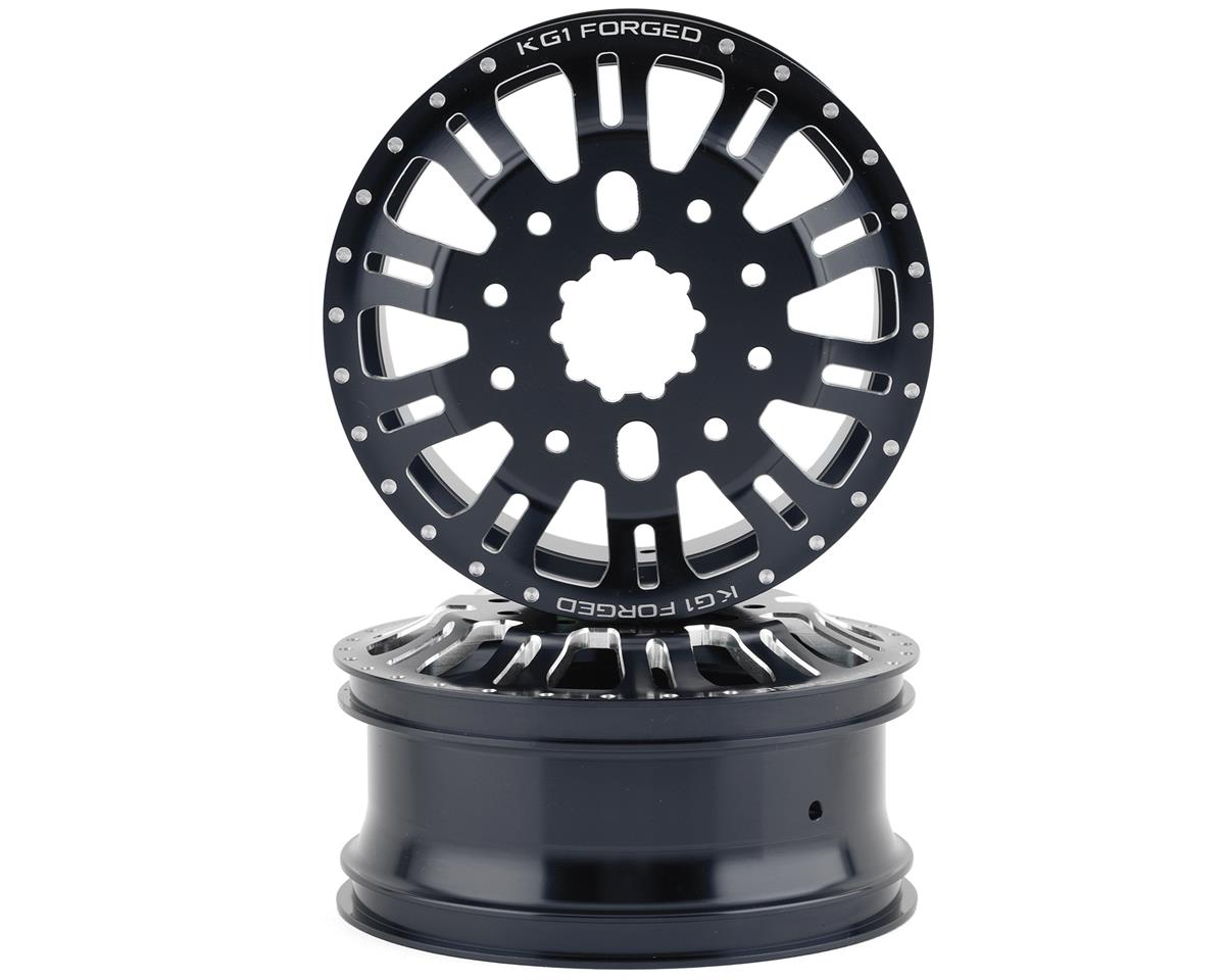 CEN KG1 KD004 DUEL Rear Dually Aluminum Wheel (Gun Metal) (2)