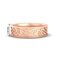 Celtic Mens Wedding Ring