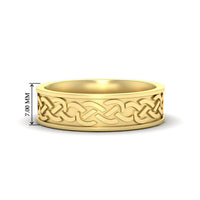 Celtic Mens Wedding Ring