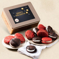 Chocolate and Red Velvet Whoopie Pies Assortment - BIG FRENCHIES