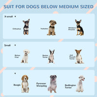 Pet House Water Resistant Puppy Shelter with Door for Indoor Outdoor, Easy to Assemble, for Small/Medium Dogs, Gray