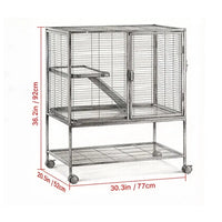 Animal Cage with Non-Slip and Easy to Clean for Outdoor