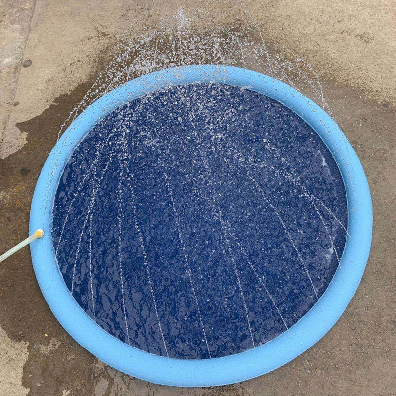 Pet Dog Sprinkler Pad Play Cooling Mat - BIG FRENCHIES