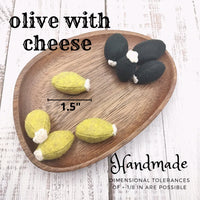 Felt olives (whole and stuffed) - BIG FRENCHIES