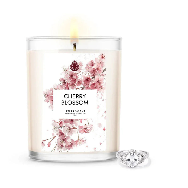 Cherry Blossom 18oz Home Jewelry Candle - BIG FRENCHIES