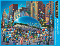 Chicago Bean 500 Piece Jigsaw Puzzle | Dowdle Puzzles - BIG FRENCHIES