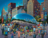 Chicago Bean 500 Piece Jigsaw Puzzle | Dowdle Puzzles - BIG FRENCHIES