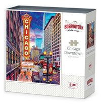 Chicago Downtown 500 Piece Puzzle by Boardwalk - BIG FRENCHIES