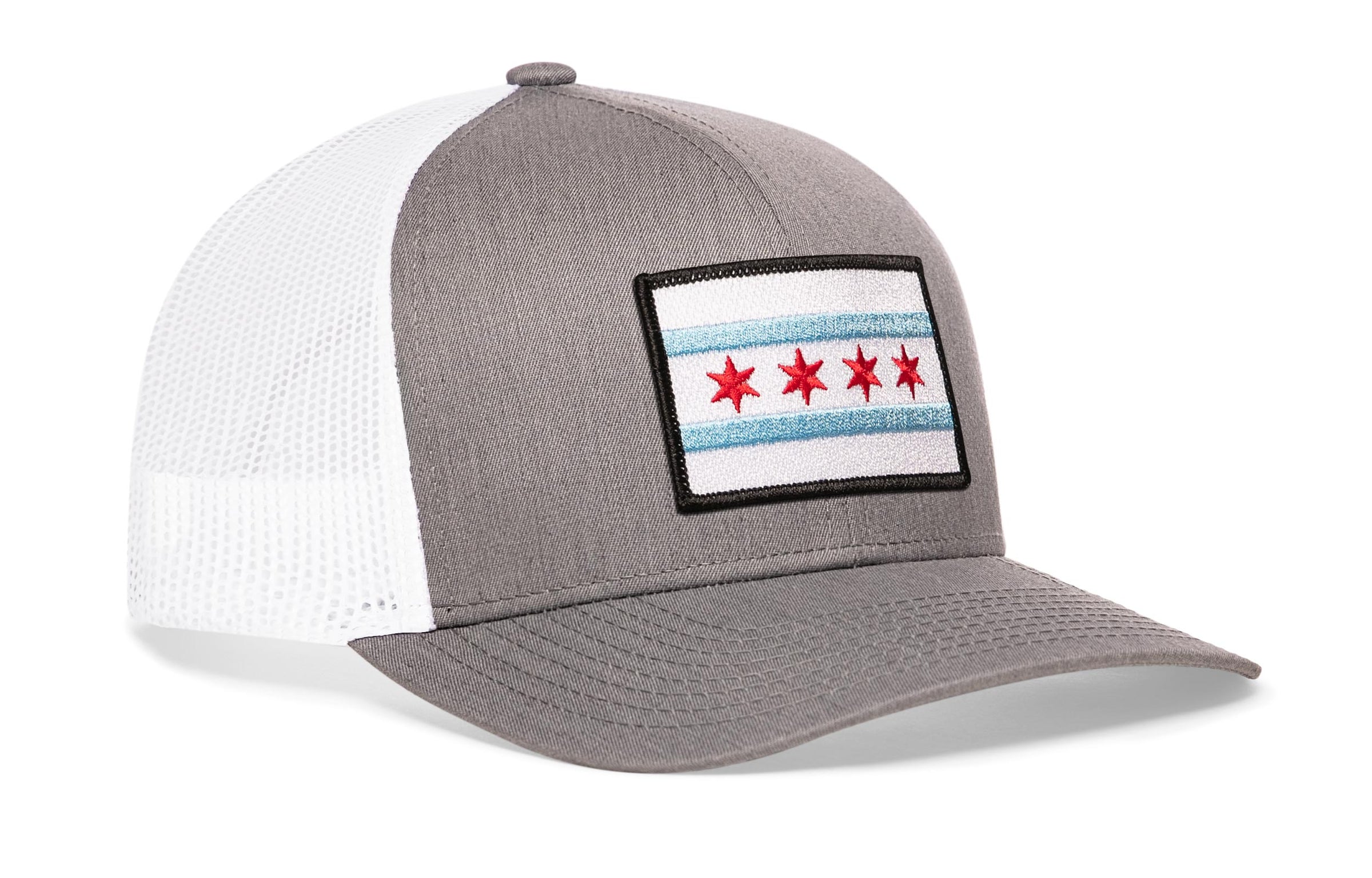 Chicago Flag Trucker Hat  |  City Snapback