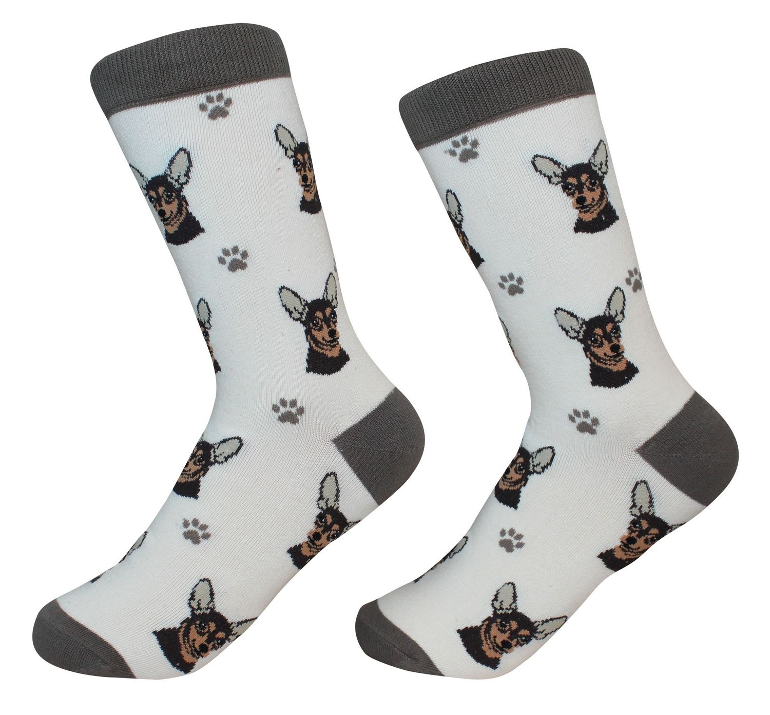 Chihuahua (Black) Socks - Unisex