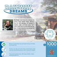 Childhood Dreams - Railway Dreams 1000 Piece Puzzle | Masterpieces Puzzles - BIG FRENCHIES