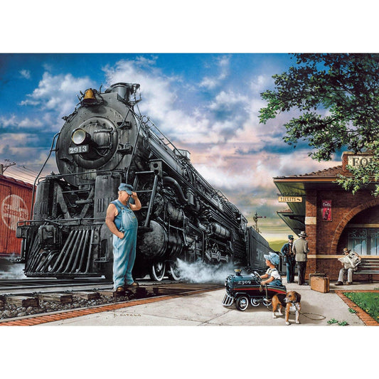 Childhood Dreams - Railway Dreams 1000 Piece Puzzle | Masterpieces Puzzles - BIG FRENCHIES