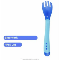 Children's Tableware Baby Learning Dishes With Suction Cup Assist Food Bowl Temperature Sensing Spoon Baby Feeding Bowl