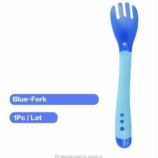 Children's Tableware Baby Learning Dishes With Suction Cup Assist Food Bowl Temperature Sensing Spoon Baby Feeding Bowl