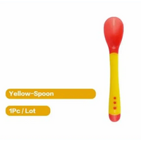 Children's Tableware Baby Learning Dishes With Suction Cup Assist Food Bowl Temperature Sensing Spoon Baby Feeding Bowl
