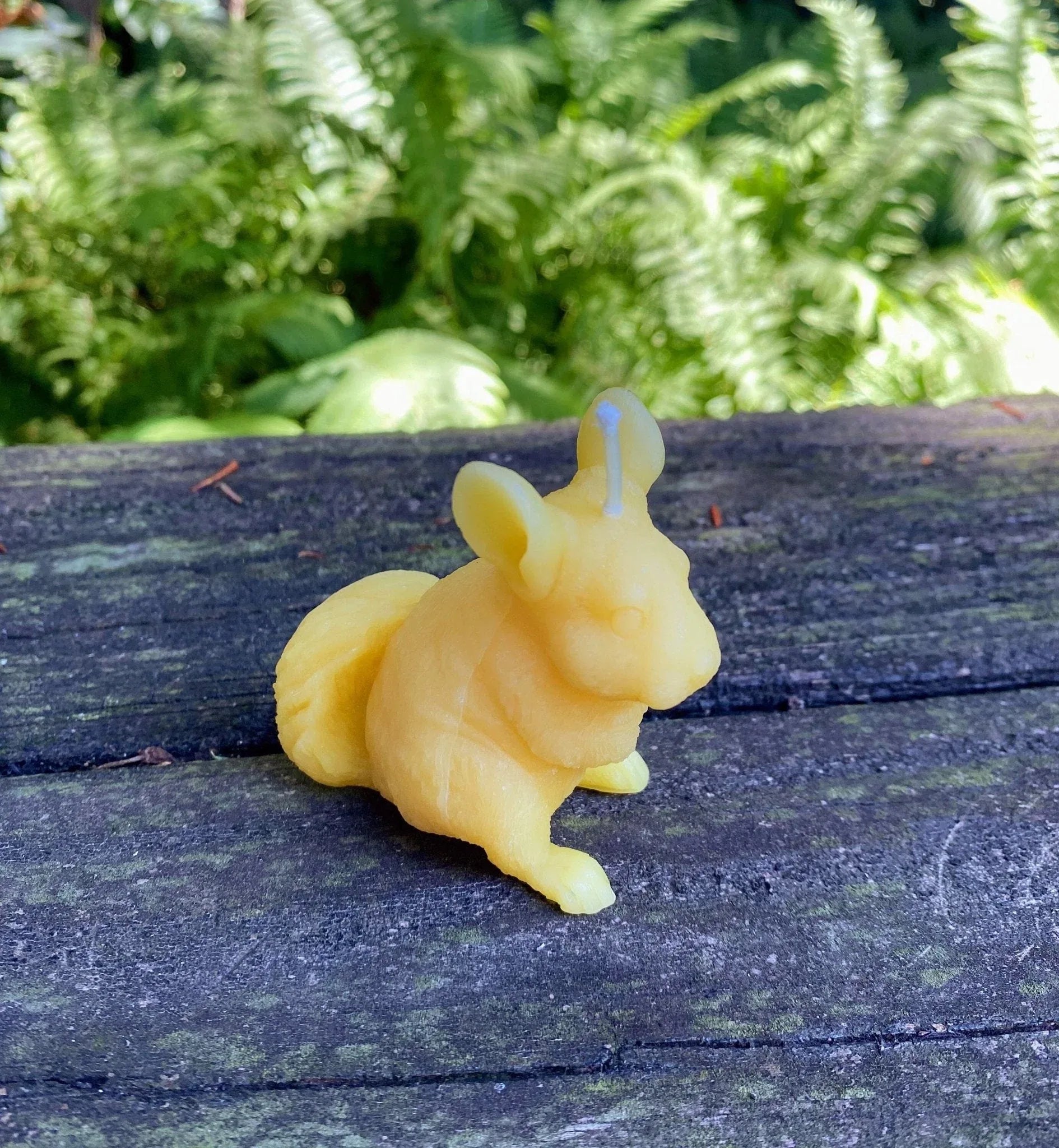 Chinchilla Beeswax Candle - BIG FRENCHIES