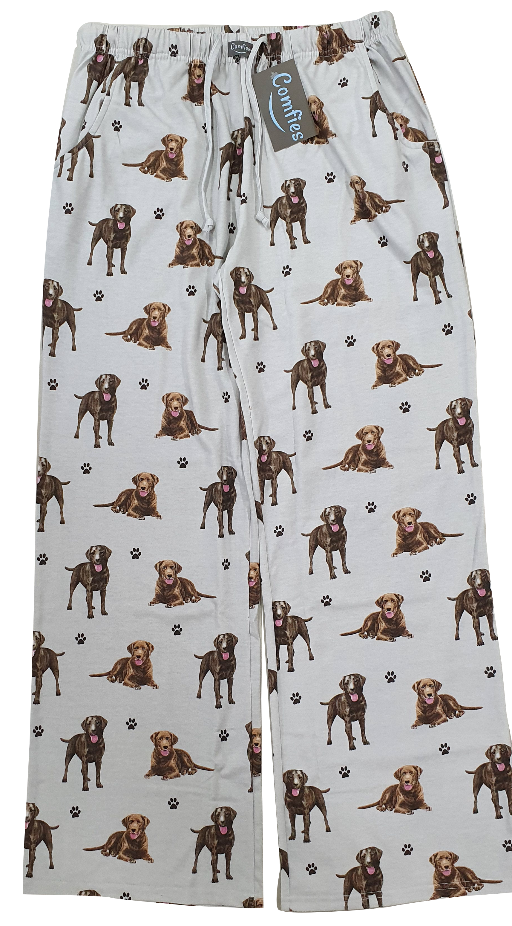 Labrador (Chocolate) Pajama Bottoms - Unisex