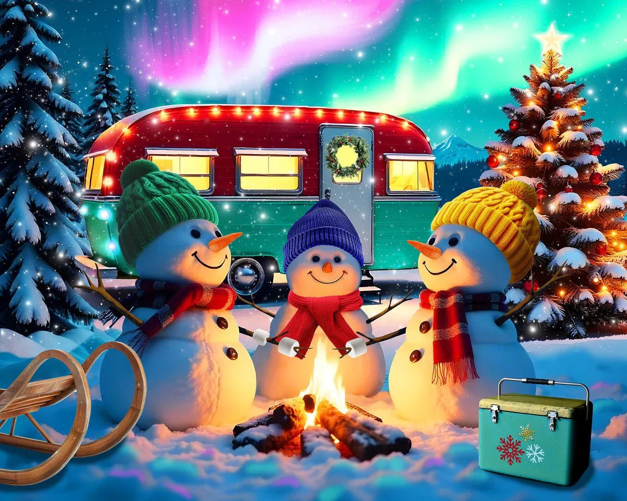 Christmas Camper 500 Piece Jigsaw Puzzle | Springbok Puzzles - BIG FRENCHIES