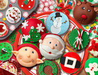 Christmas Cupcakes 500 Piece Jigsaw Puzzle | Springbok Puzzles - BIG FRENCHIES