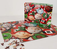 Christmas Cupcakes 500 Piece Jigsaw Puzzle | Springbok Puzzles - BIG FRENCHIES