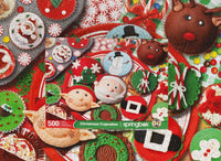 Christmas Cupcakes 500 Piece Jigsaw Puzzle | Springbok Puzzles - BIG FRENCHIES
