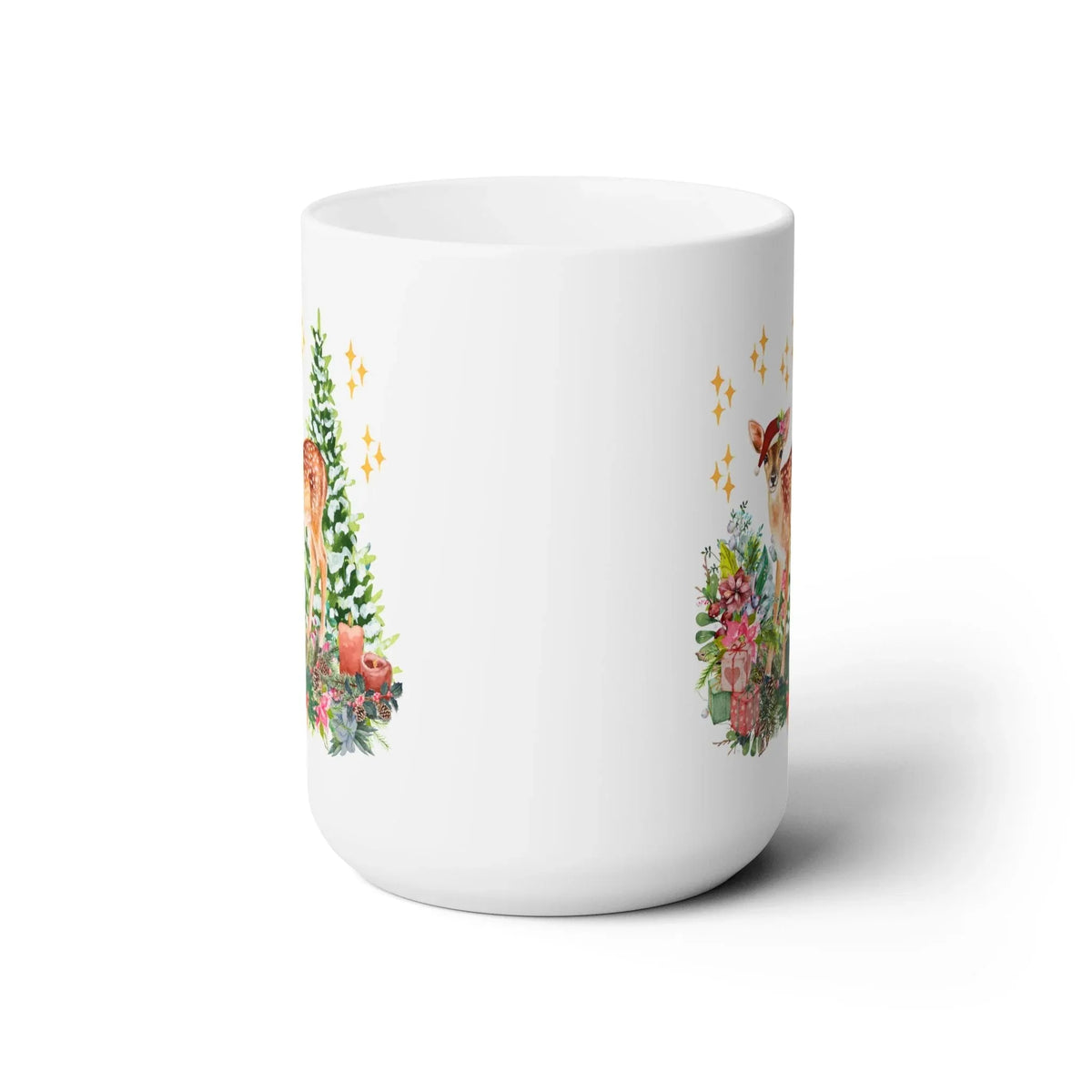 Christmas Deer Coffee Mug - BIG FRENCHIES