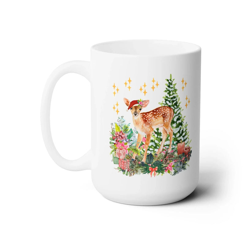 Christmas Deer Coffee Mug - BIG FRENCHIES