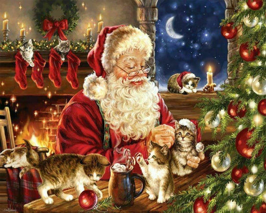 Christmas Kittens 1000 Piece Jigsaw Puzzle by Springbok Puzzles - A fun Cat Puzzles - BIG FRENCHIES