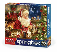 Christmas Kittens 1000 Piece Jigsaw Puzzle by Springbok Puzzles - A fun Cat Puzzles - BIG FRENCHIES