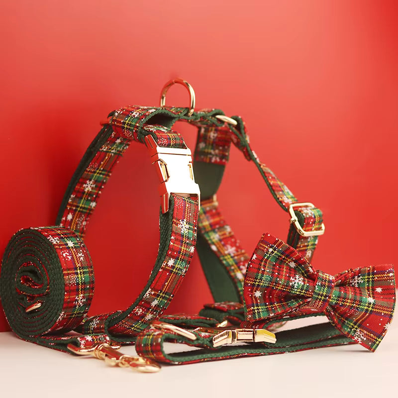 Personalized Christmas Plaid Classic Set