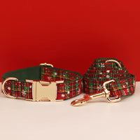 Personalized Christmas Plaid Classic Set
