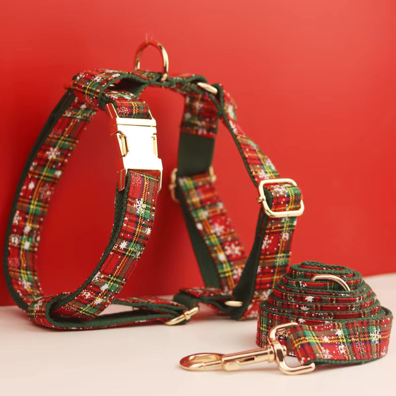 Personalized Christmas Plaid Classic Set