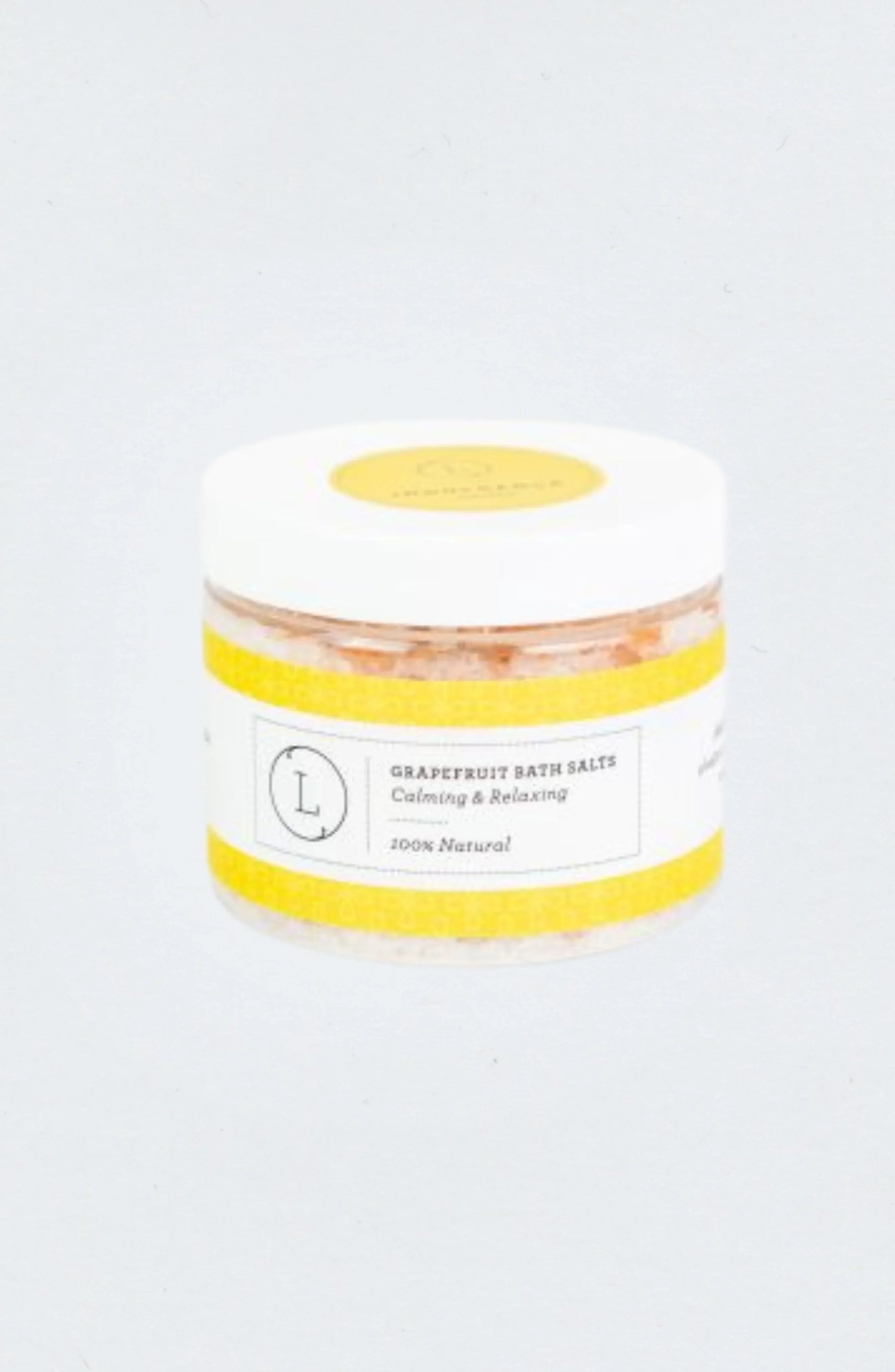 Grapefruit Natural Bath Salt Soak with Dead sea, Epsom and Himalayan salts - BIG FRENCHIES