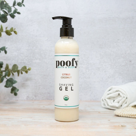Citrus Coconut Shaving Gel Organic - BIG FRENCHIES